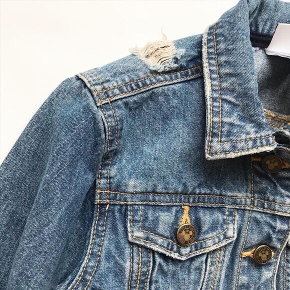 Disneystore jack skully denim jacket EUC XXS(2/3Y) - Picture 4 of 8